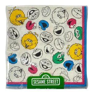 NEW Sesame Street and Friends Lunch Napkins - 40 Count